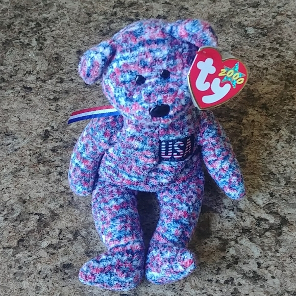 scarlet beanie baby
